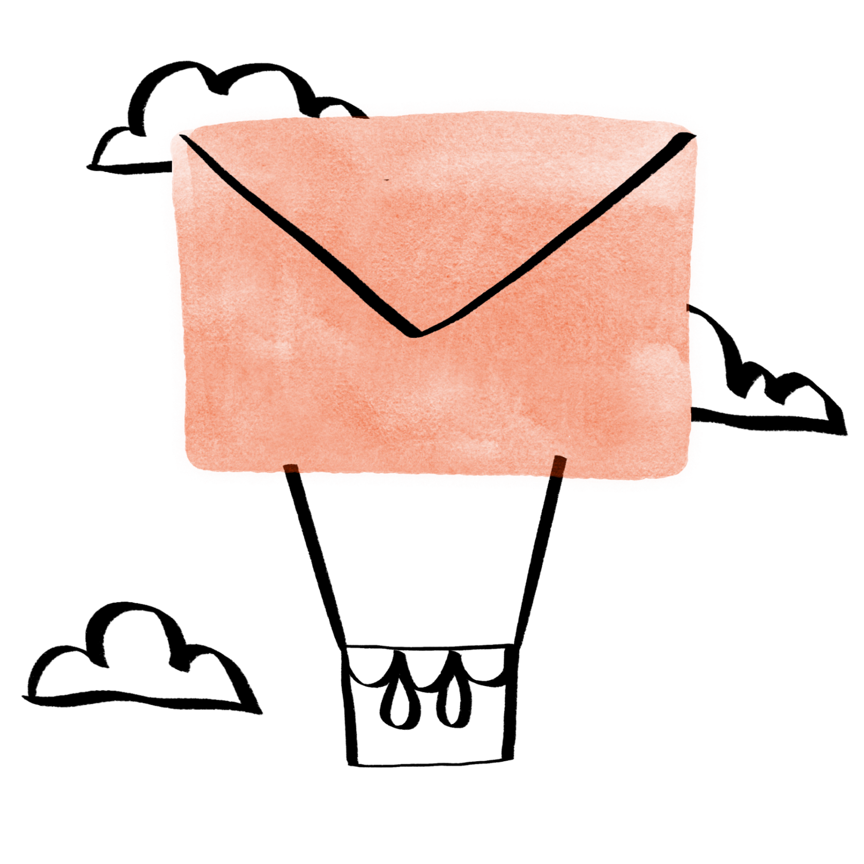 Illustration of two people facing each other