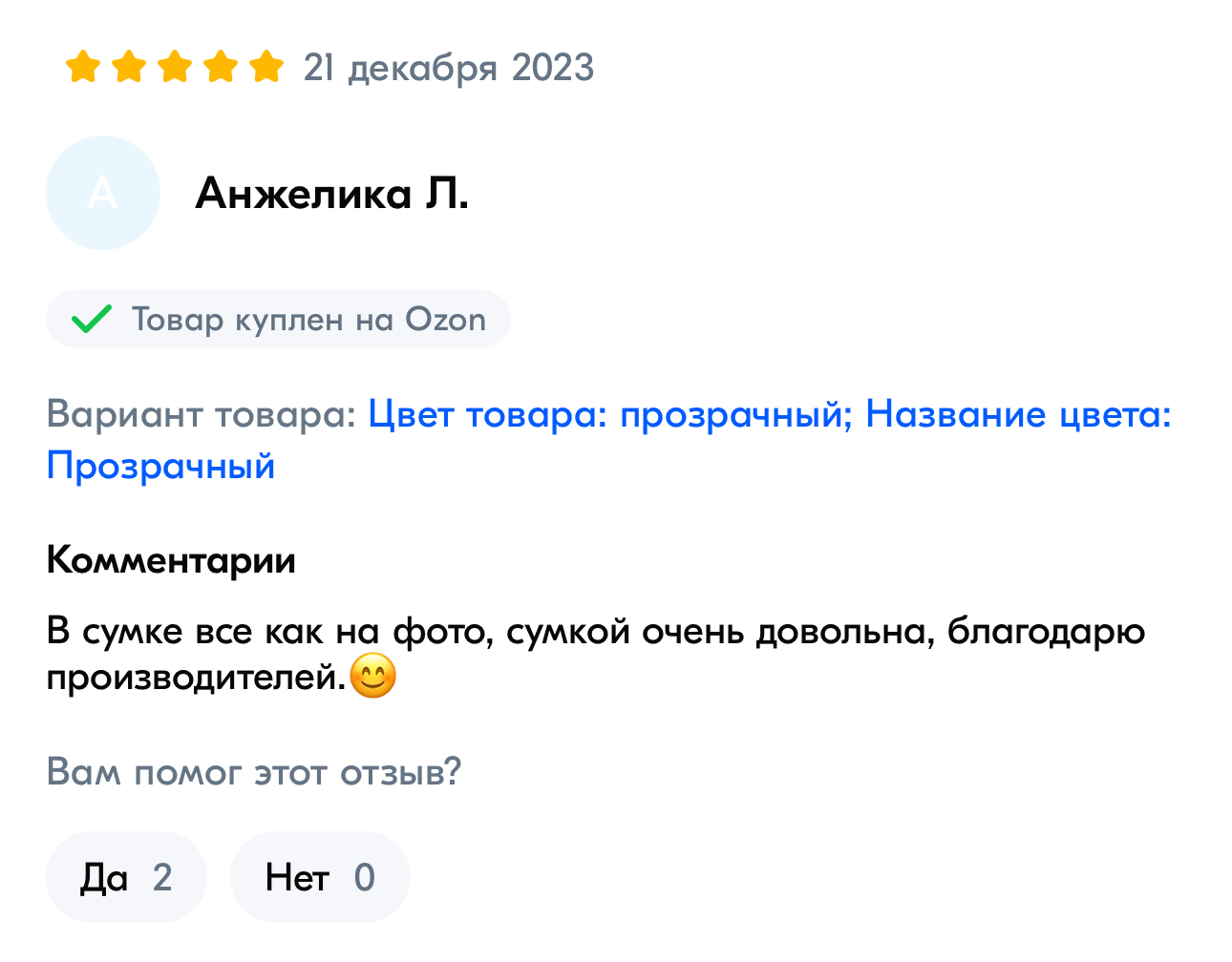 Отзыв на Озон на сумку в роддом от Чижик-Пыжик