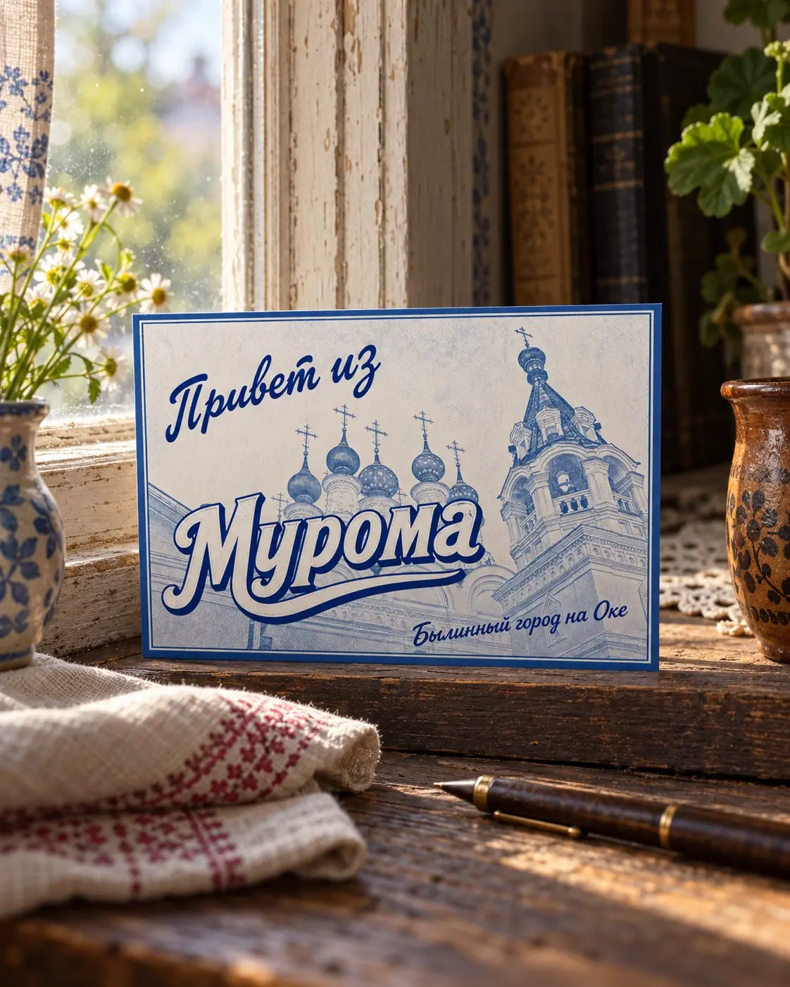Открытка «Привет из Мурома» — музейная лавка в Муроме