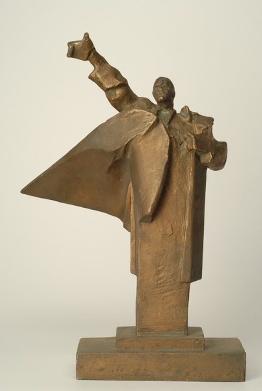 Бабурин М.Ф. Эскиз памятника В.И. Ленину. Вторая половина 1960-х – начало 1970-х