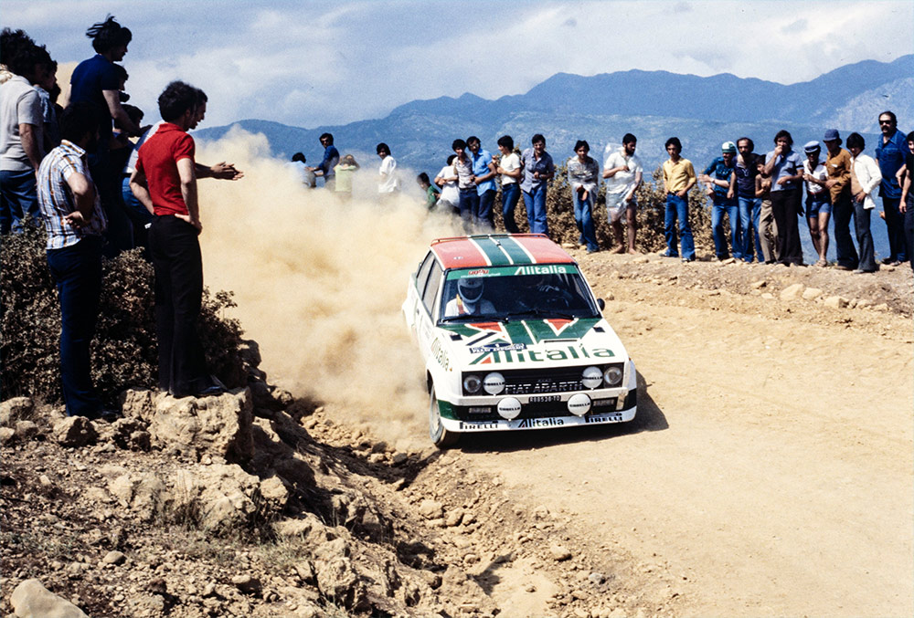 Сандро Мунари и Марио Маннуччи, Fiat 131 Abarth (TO R88536), ралли Акрополь 1978