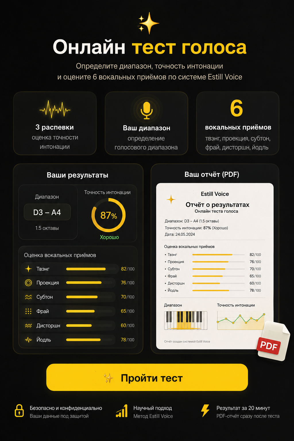 Вокальный тренажер