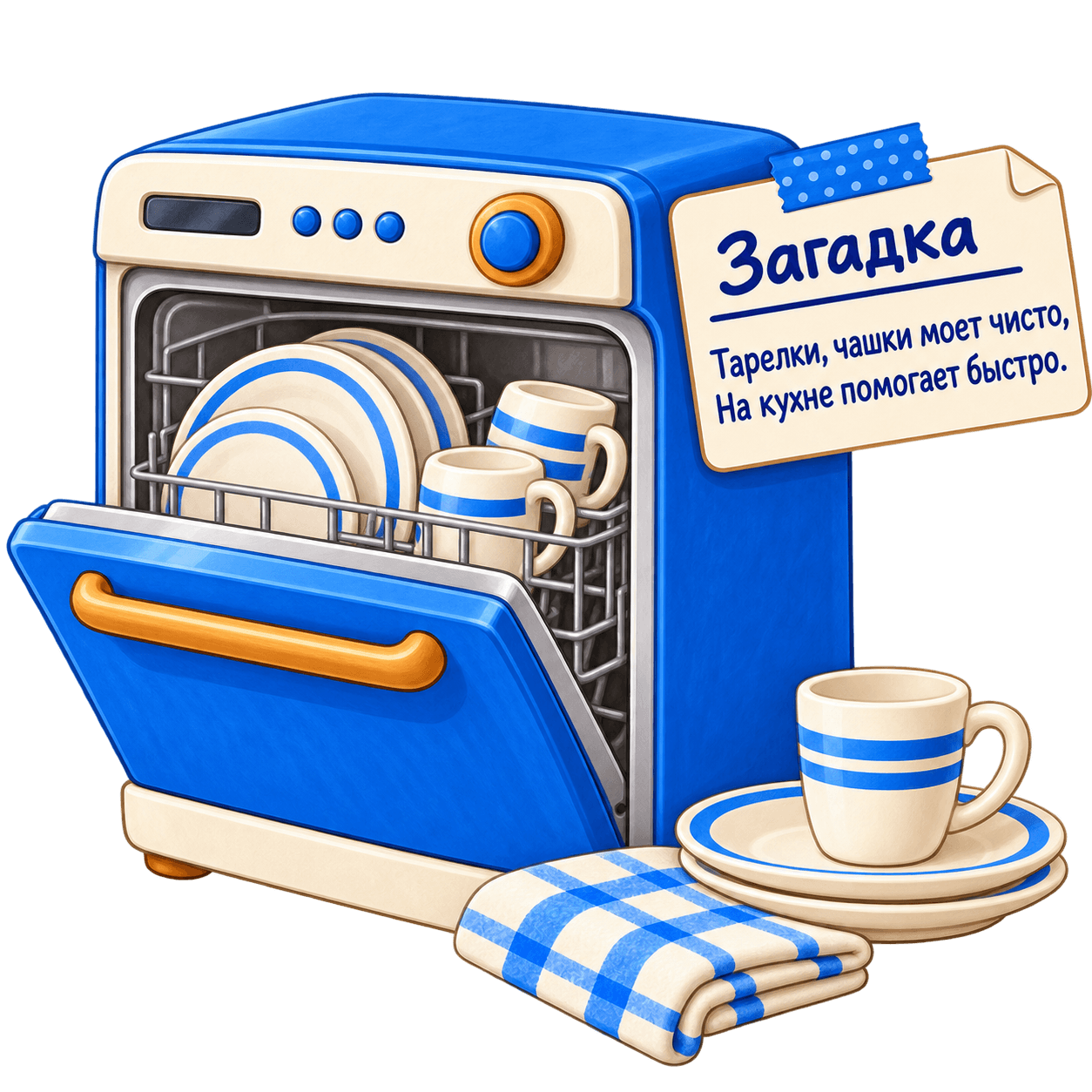 Офисное кресло и записка для домашнего квеста