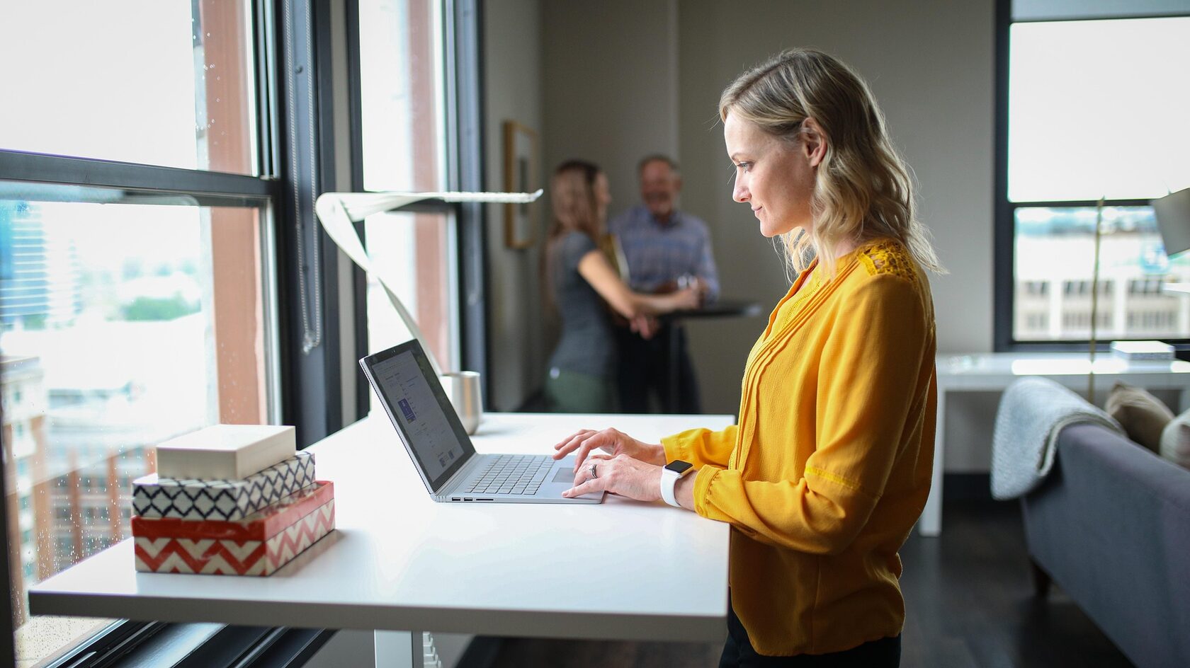standing desk for productivity
