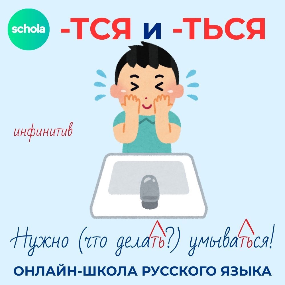 -тся и -ться в глаголах