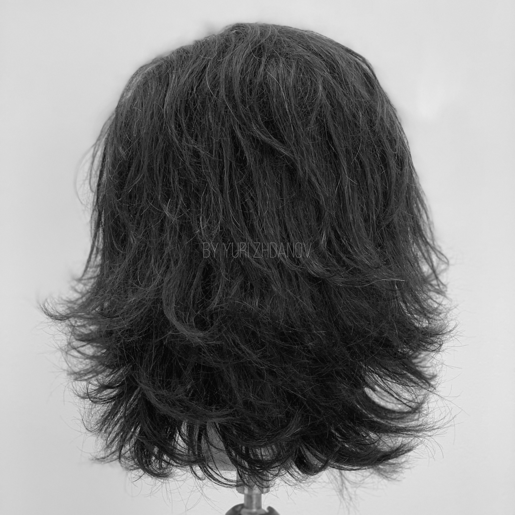 мужская стрижка на длинные волосы