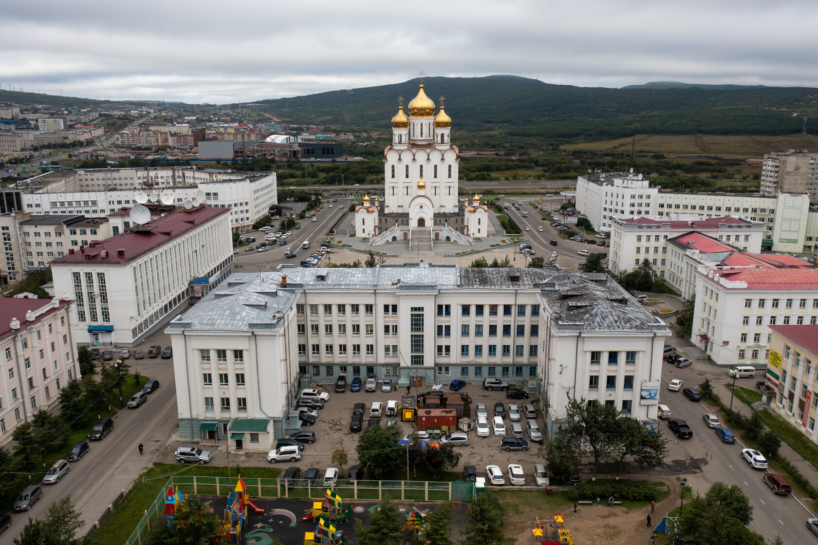 Здание ГУСДС «Дальстрой» НКВД СССР