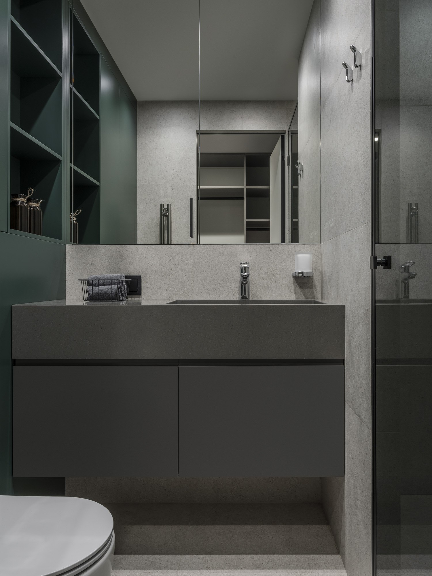 интерьер ванной комнаты 