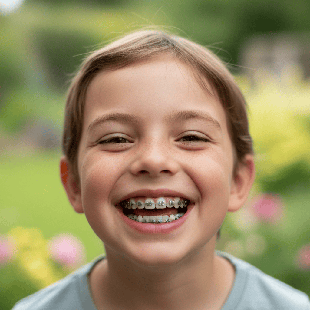 Этапы лечения на брекетах у детей.