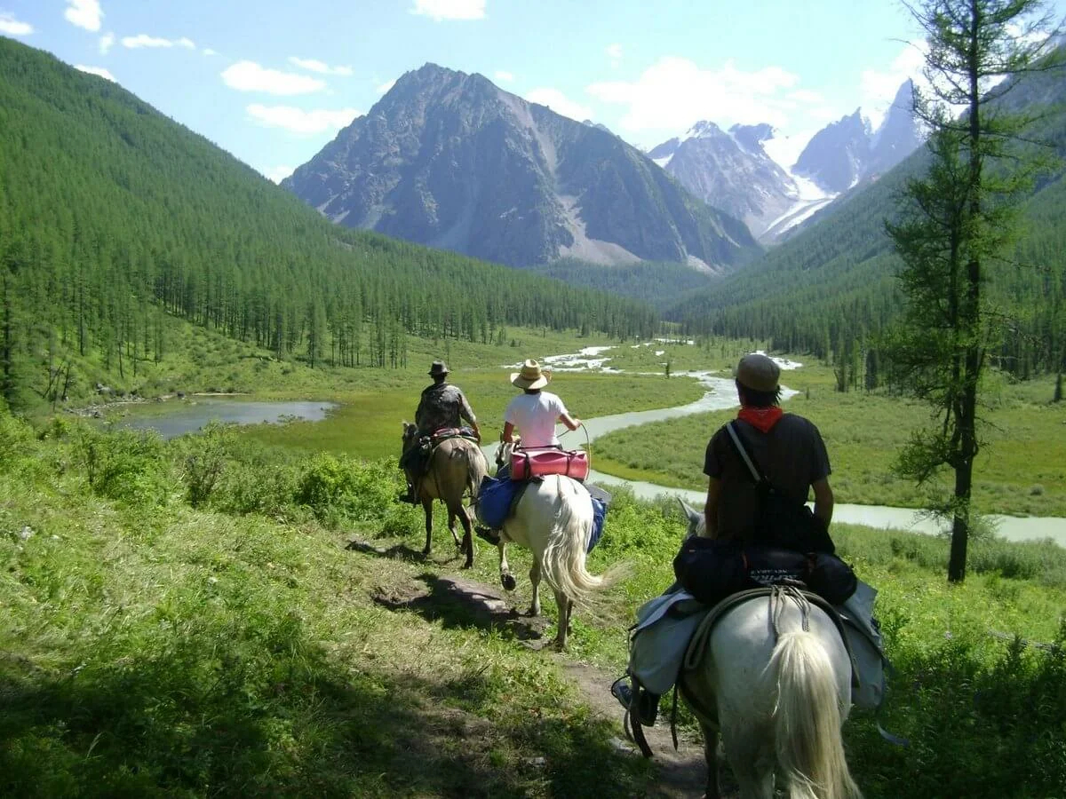 Горный Алтай конный туризм