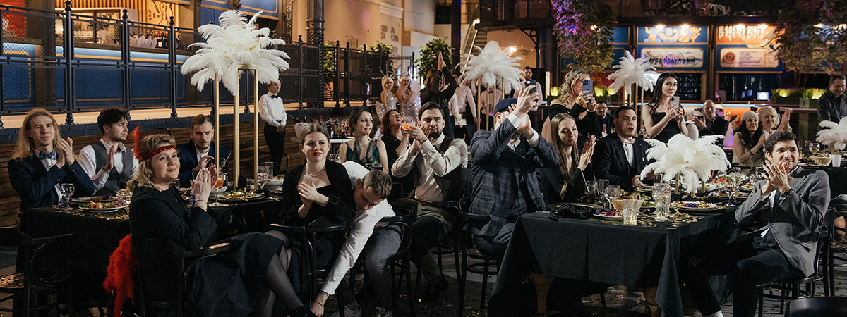 фурсет новогодний банкет с гостями