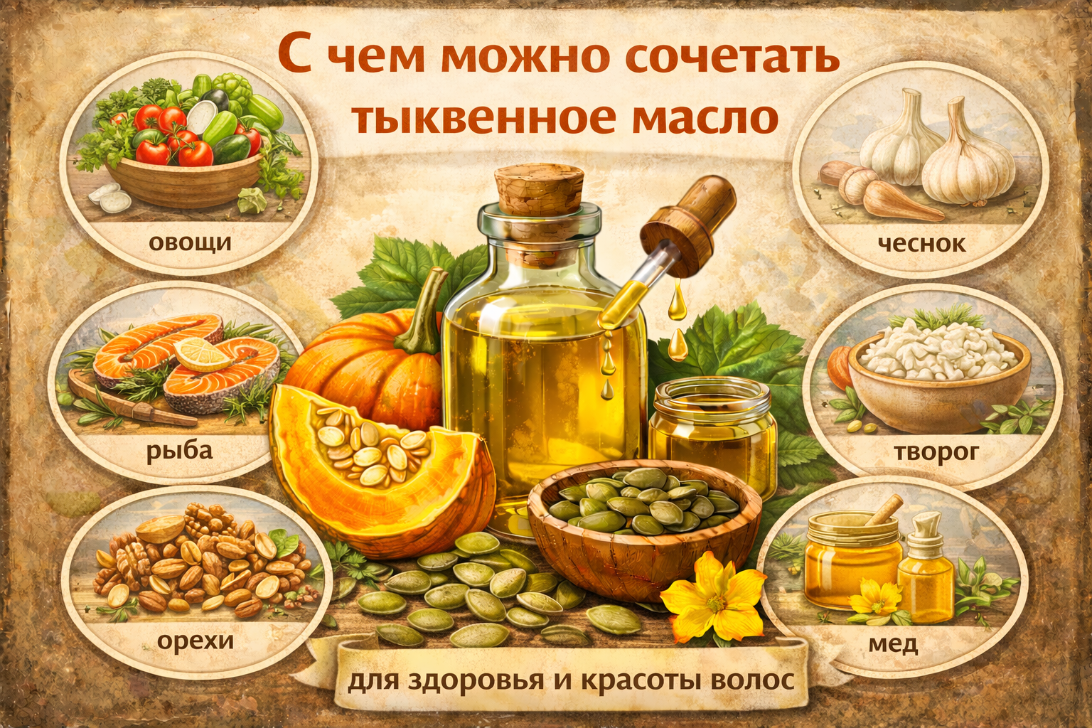 Тыквенное масло в кулинарии