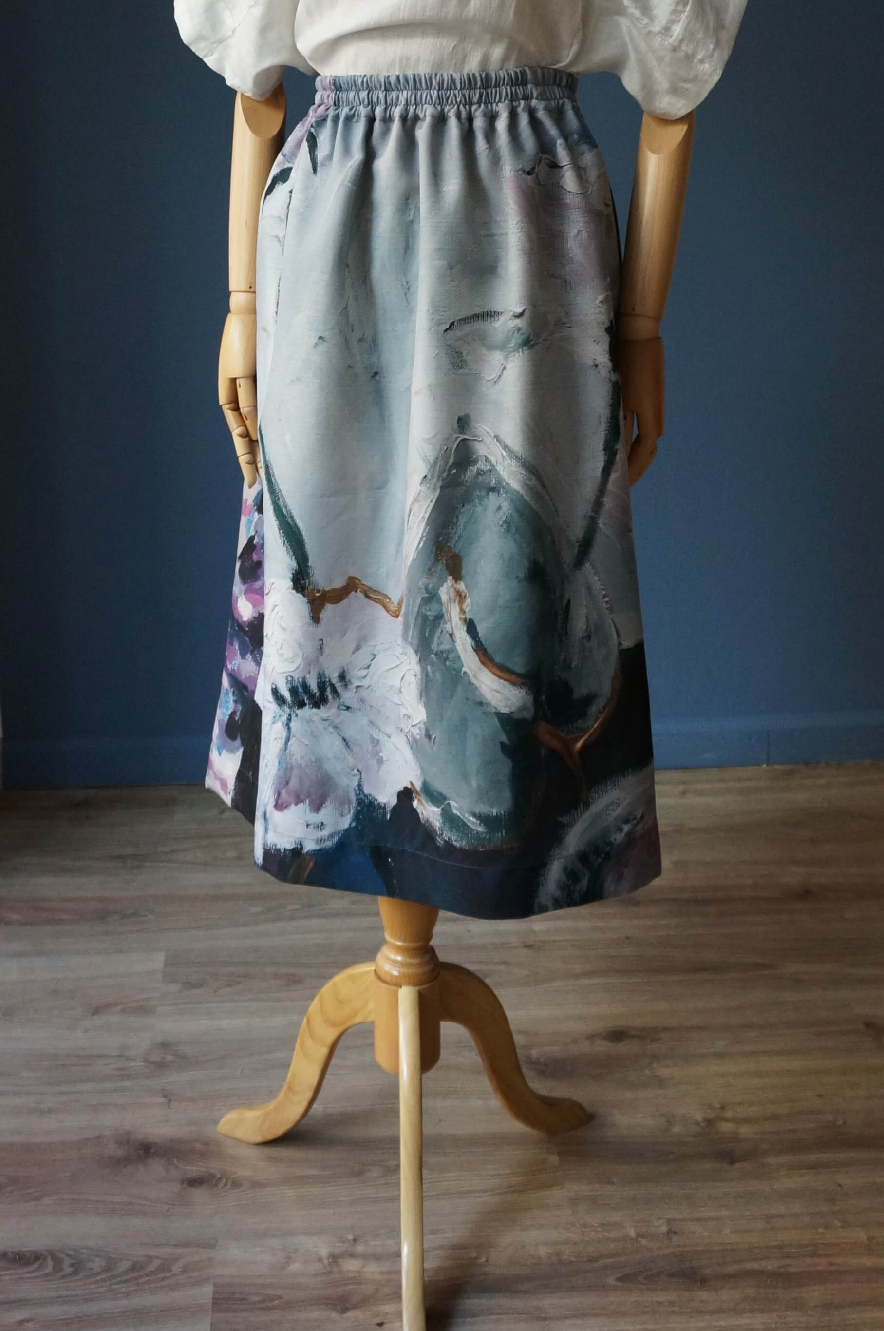 ЮБКА НА РЕЗИНКЕ «ЦВЕТЫ»