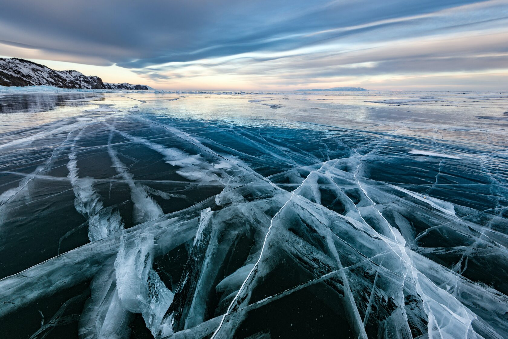 Лед Байкала Малое море