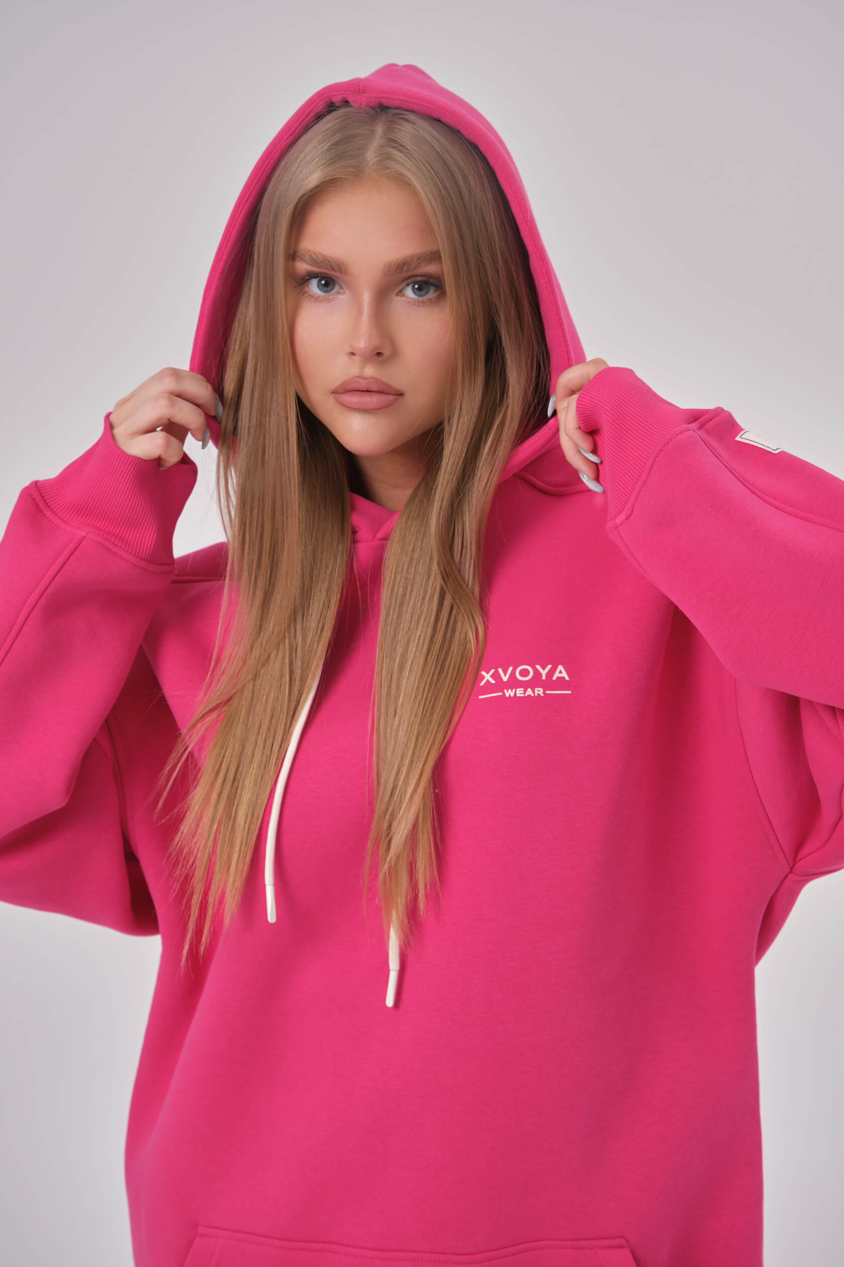 Купить костюм из футера с капюшоном в Новосибирске — XVOYA | ХВОЯ