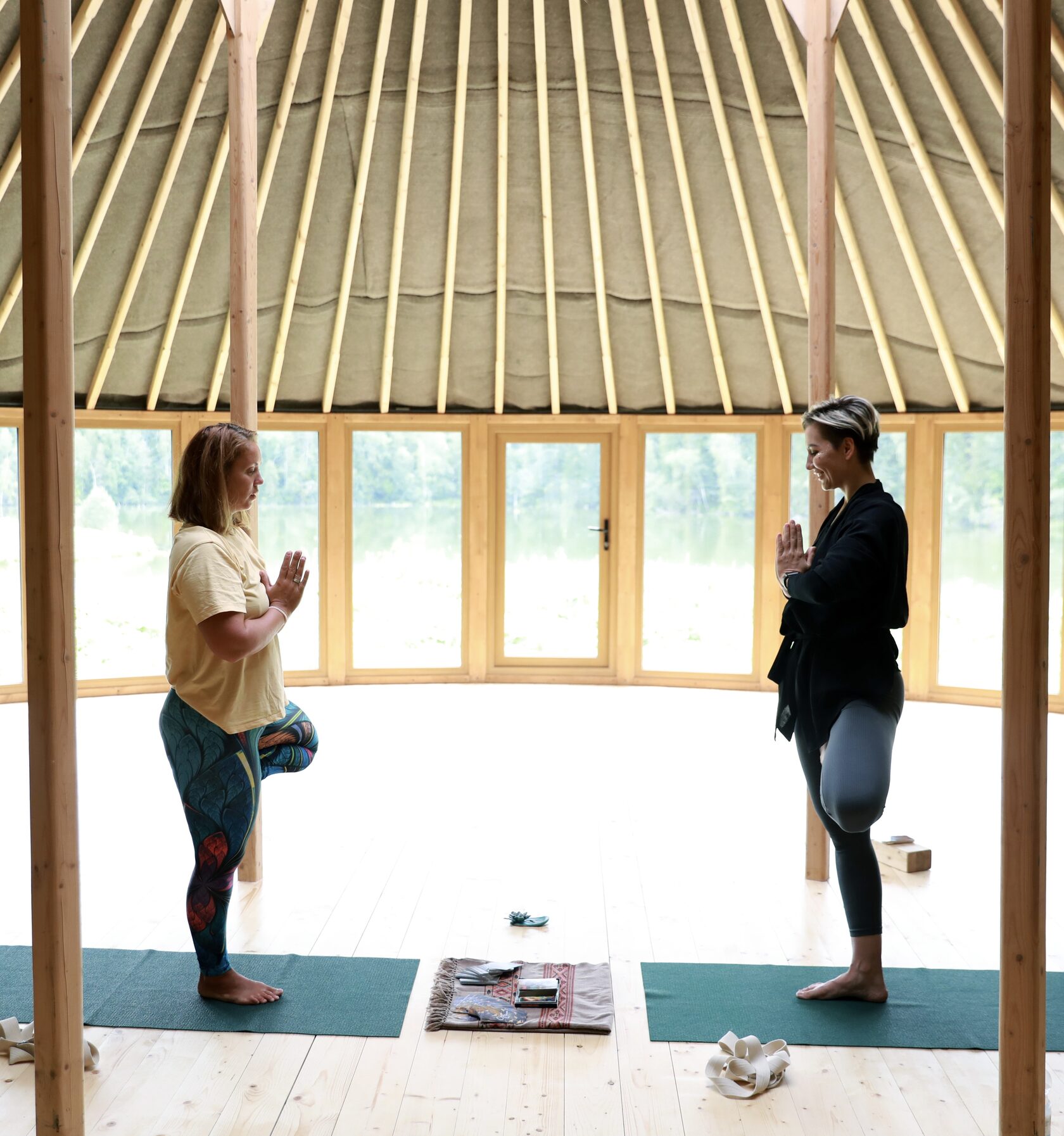 Yurta Yoga Hall вид снаружи