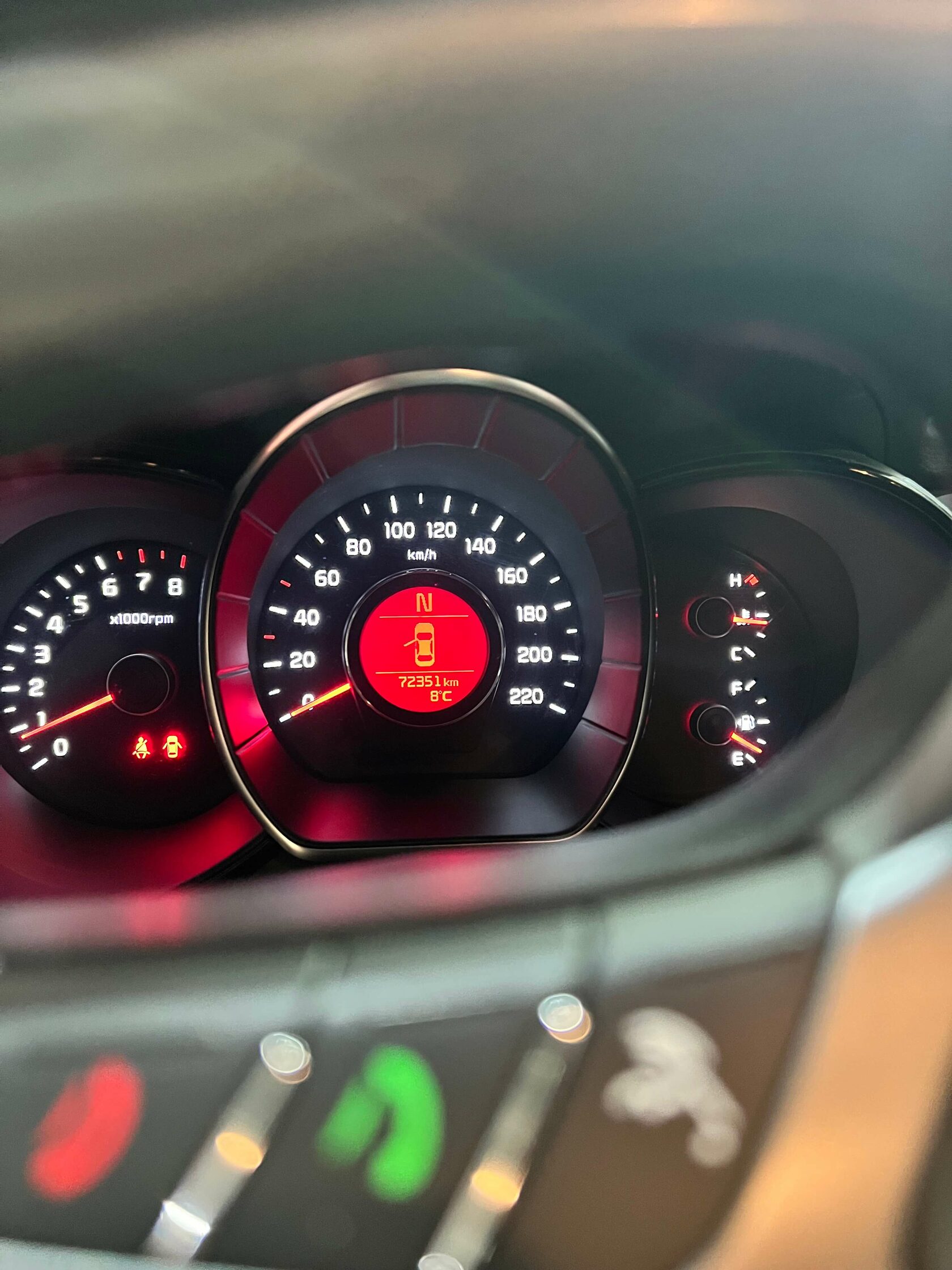 Пробег Kia Rio 3