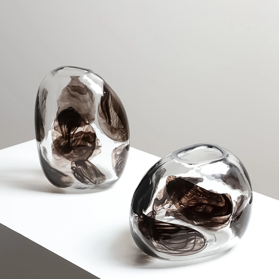 красивые стеклянные вазы