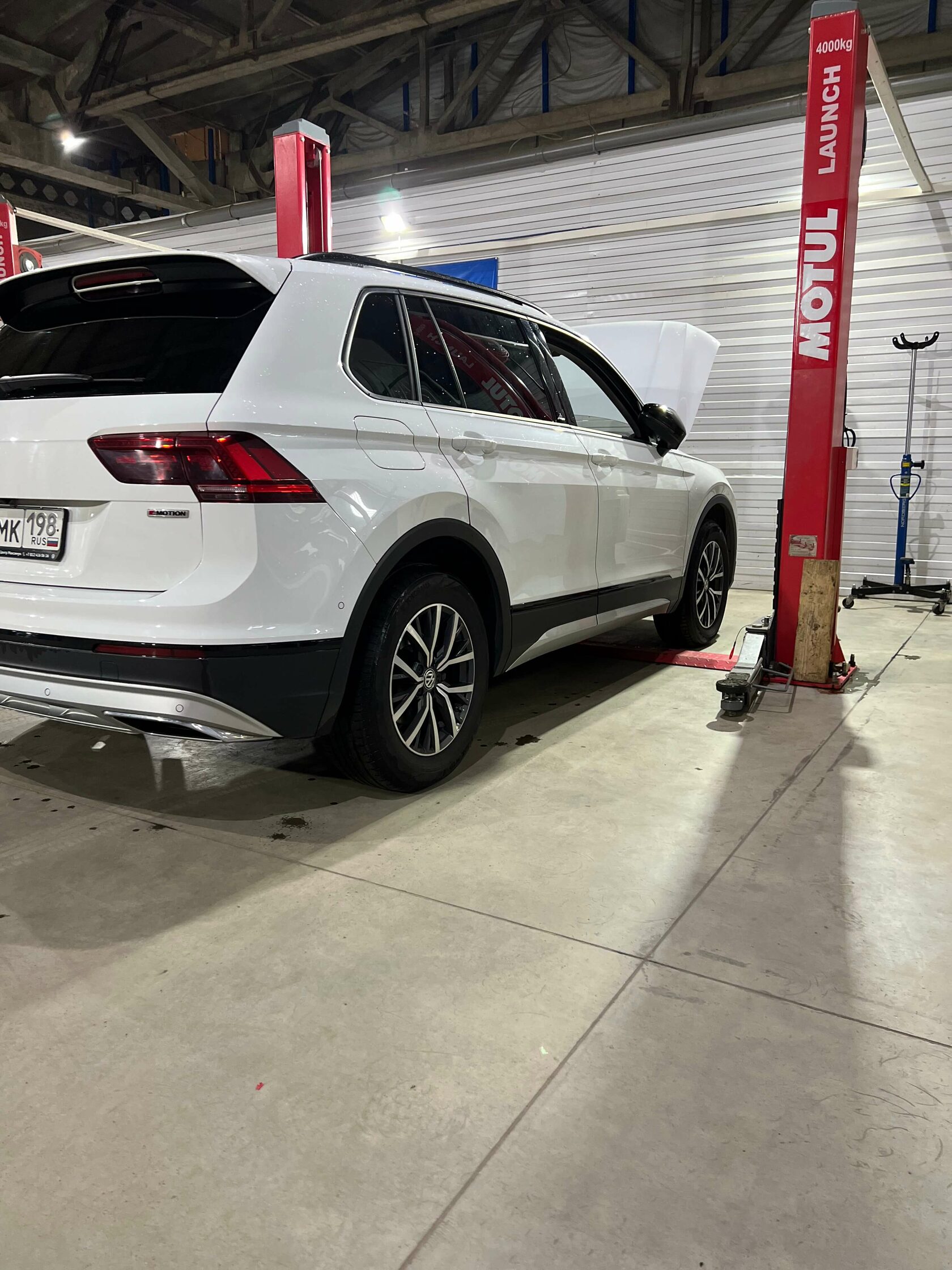 Замена масла в DSG Volkswagen Tiguan Dq250