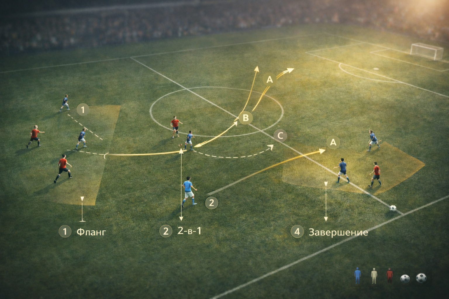 Как работает фланговая атака