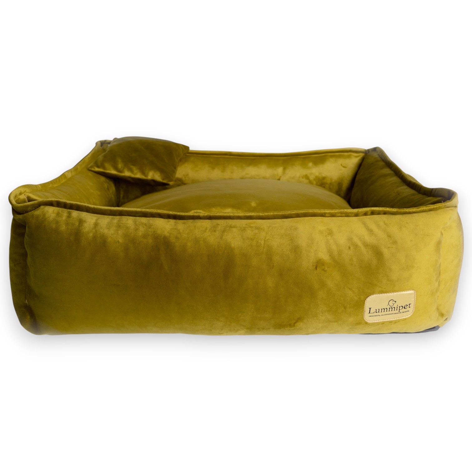 лежанка прямая оливковая