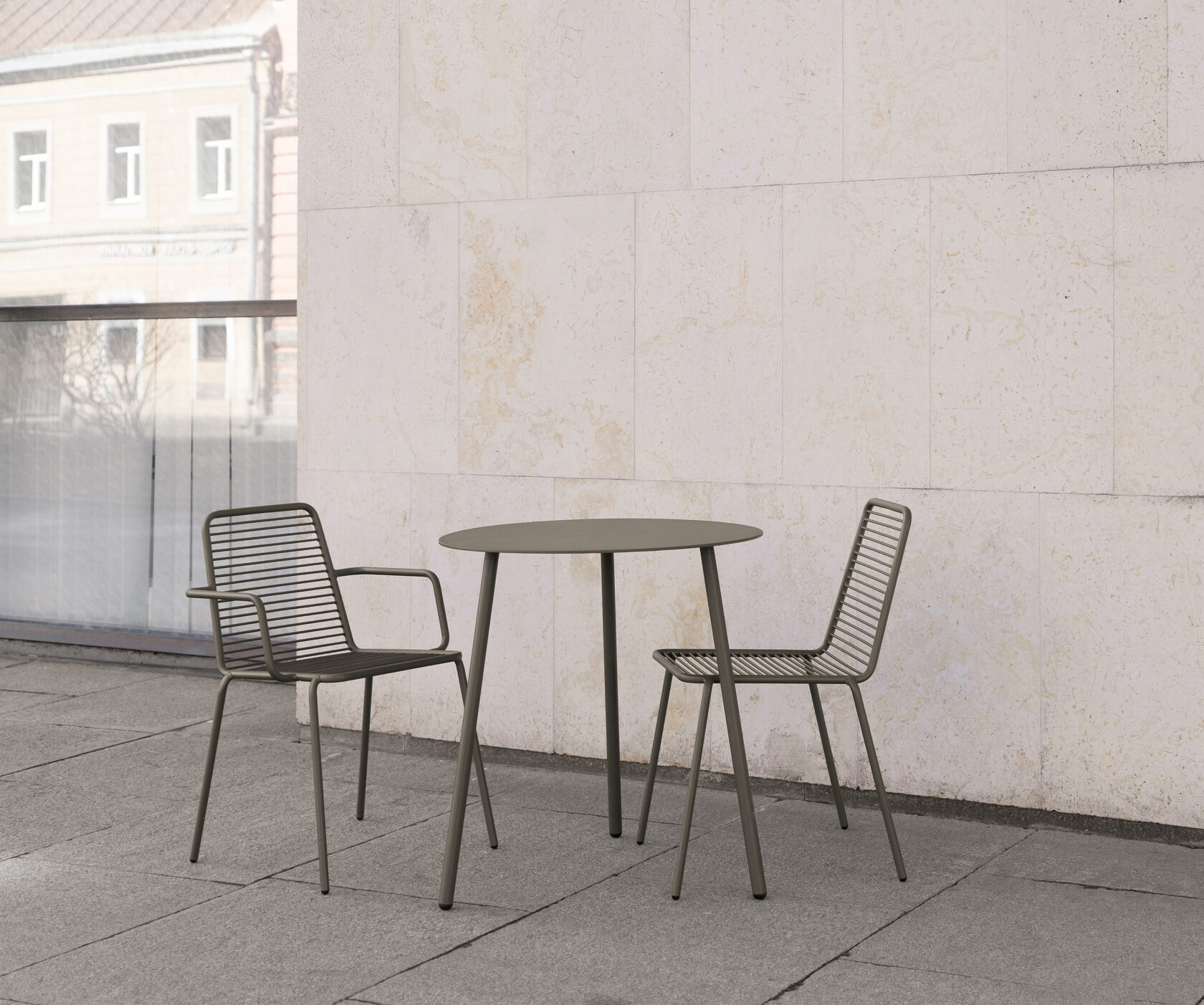 chair and table outdoor set