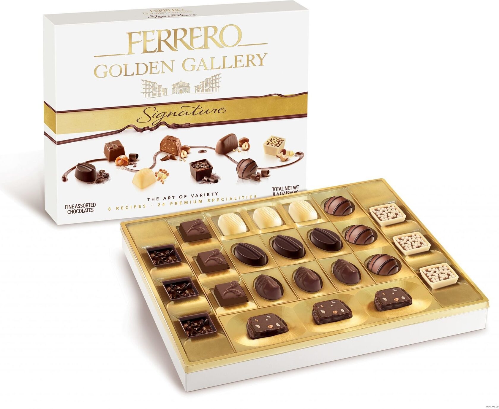 Набор конфет Ferrero Rocher Golden Gallery Gallery