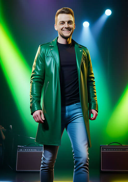 фото из фотобудки с нейросетью