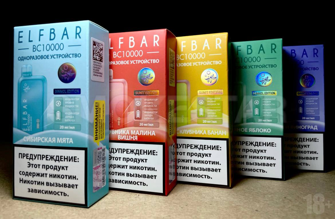 Внешний вид ELFBAR BC10000 