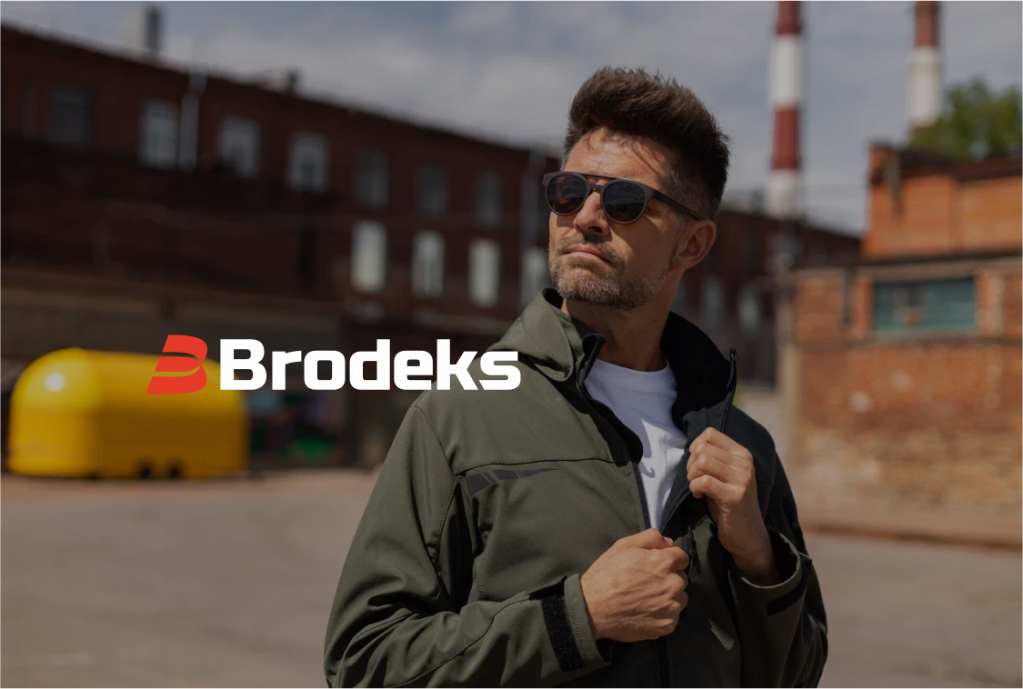Brodeks - e-commerce для премиального бренда спецодежды
