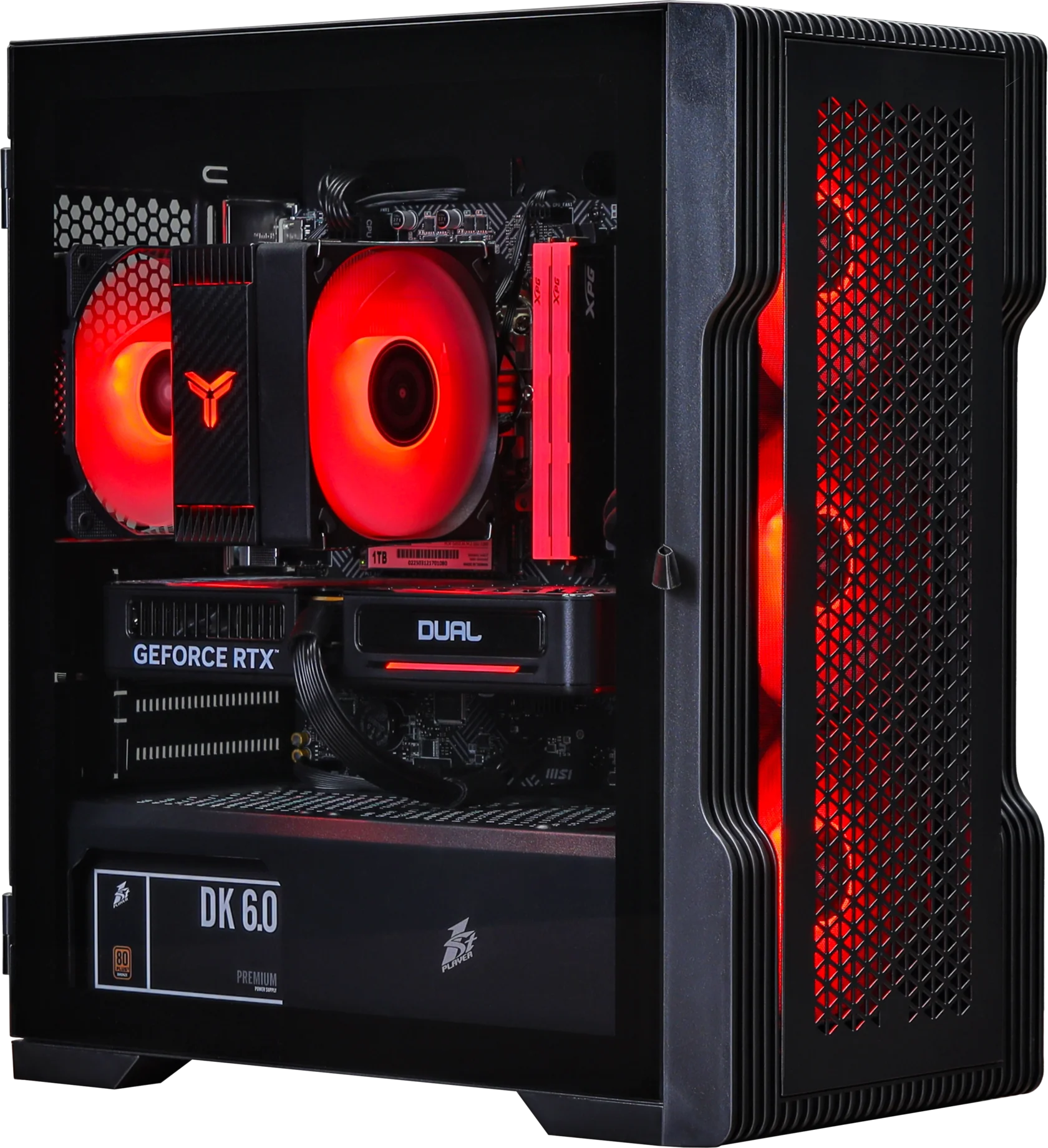 Игровой ПК RYZEN 5 7500F RTX 5060 чёрный
