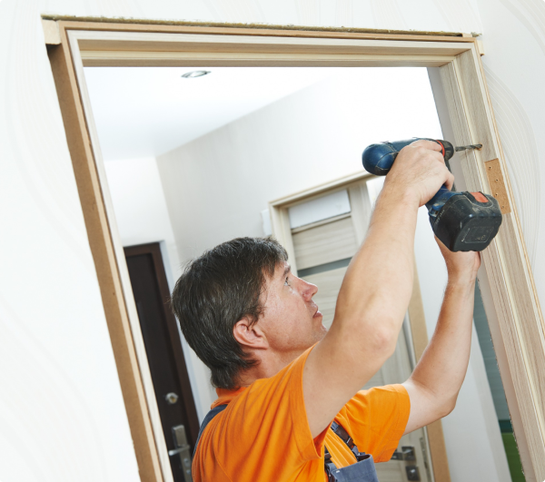 Монтаж двери 8