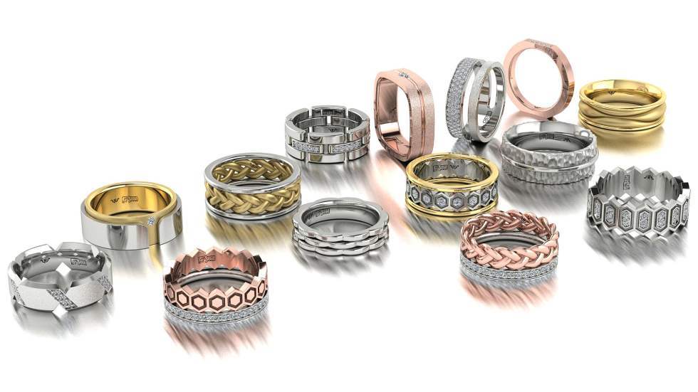 Купить парные обручальные кольца из золота от производителя