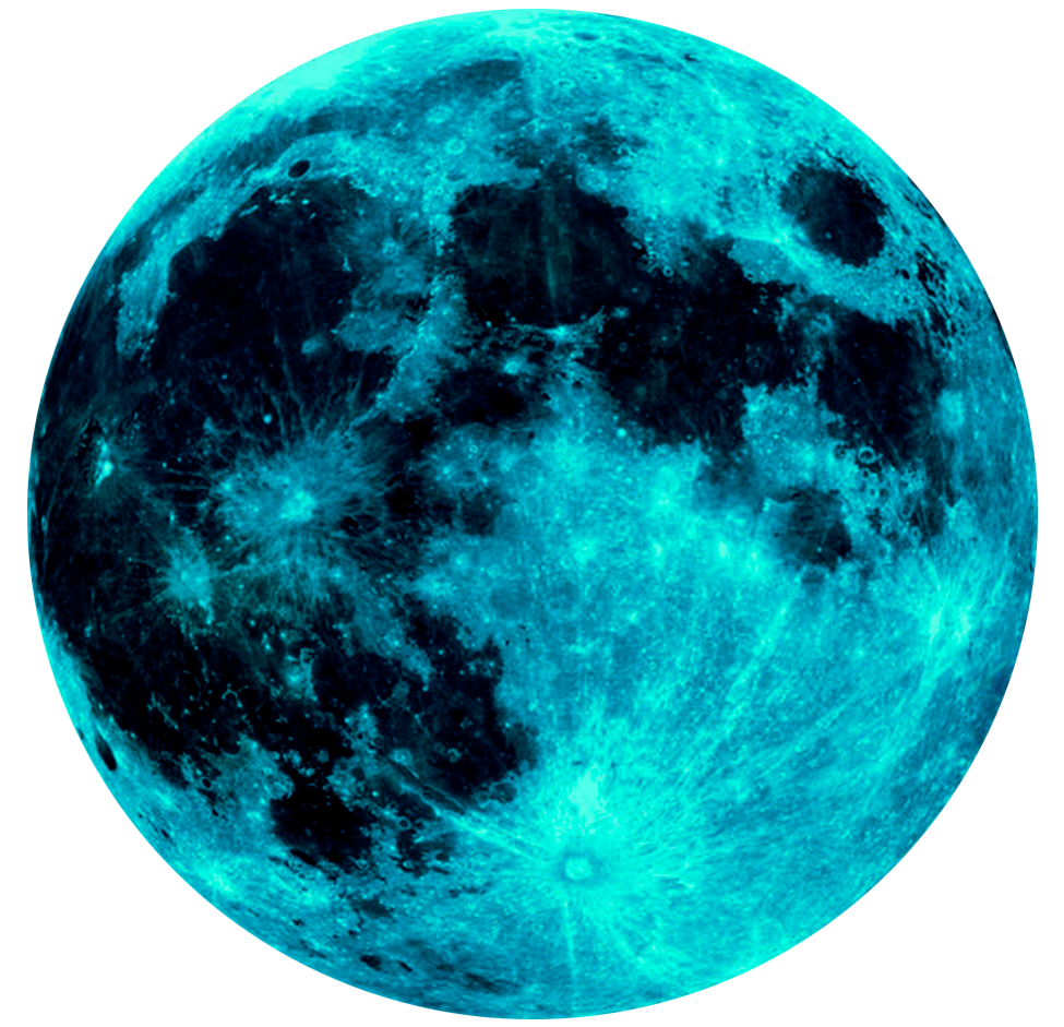 Мун голубое. Луна. Синяя Планета. Прозрачная Луна. Планеты на белом фоне.
