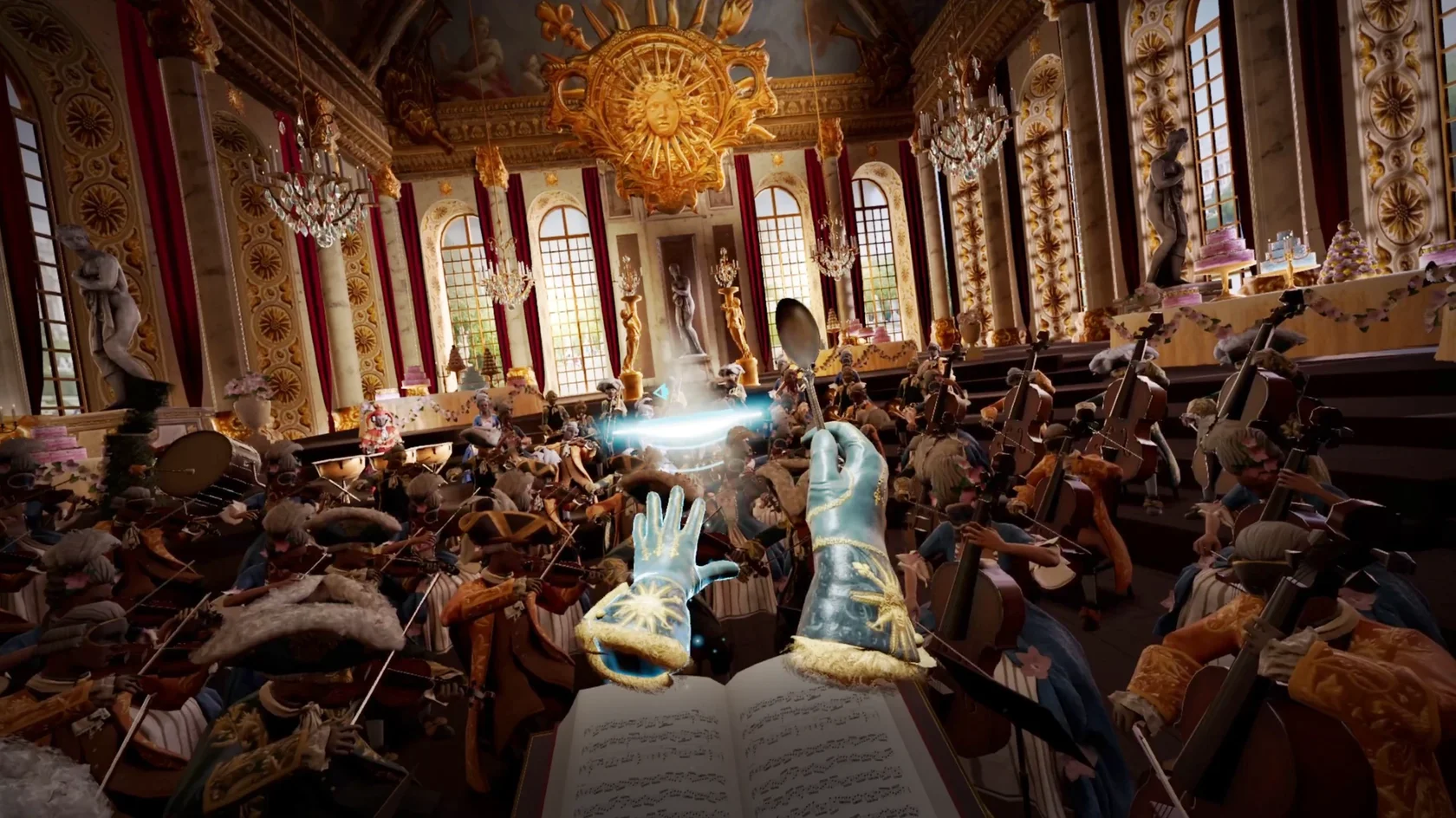 Maestro interactive VR work still