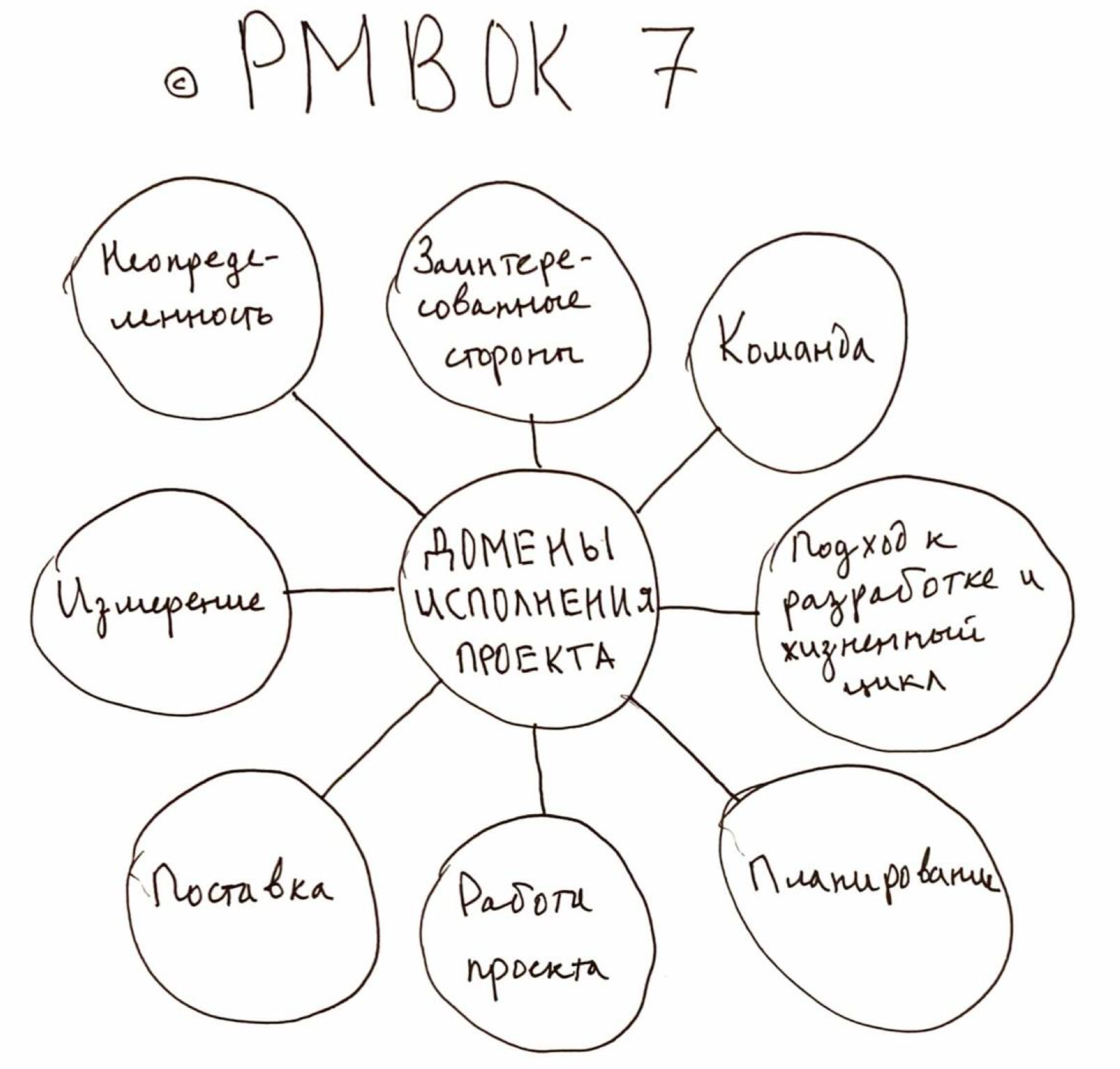 Обзор PMBoK 7: Ценности, принципы и домены исполнения проекта.