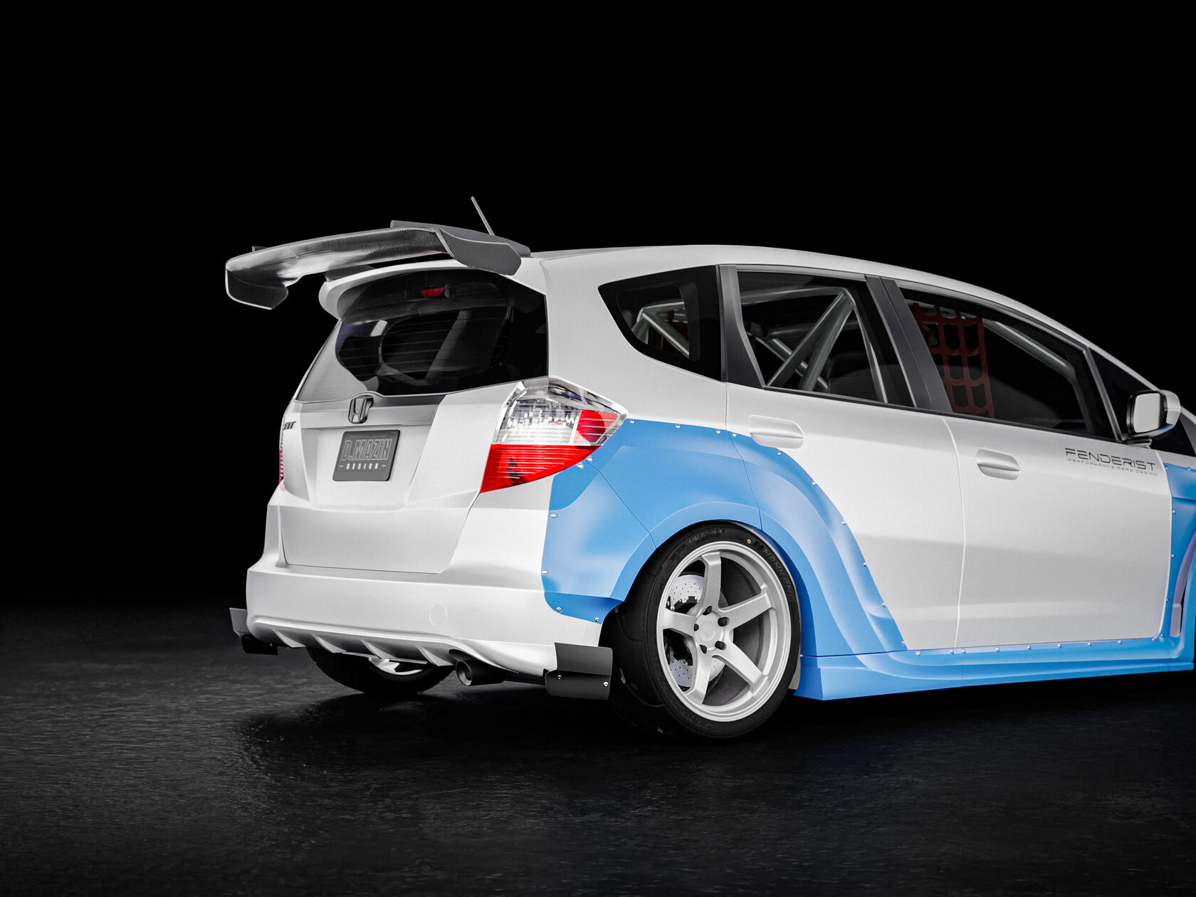 FENDERIST SPEC S Fender Flares Full Set / WIDE BODY KIT HONDA FIT