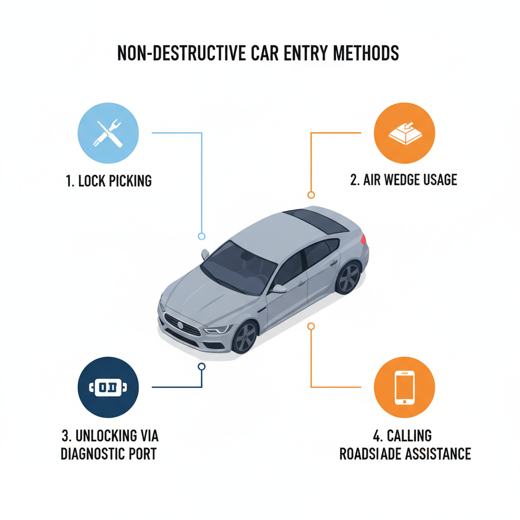 Вскрытие автомобиля