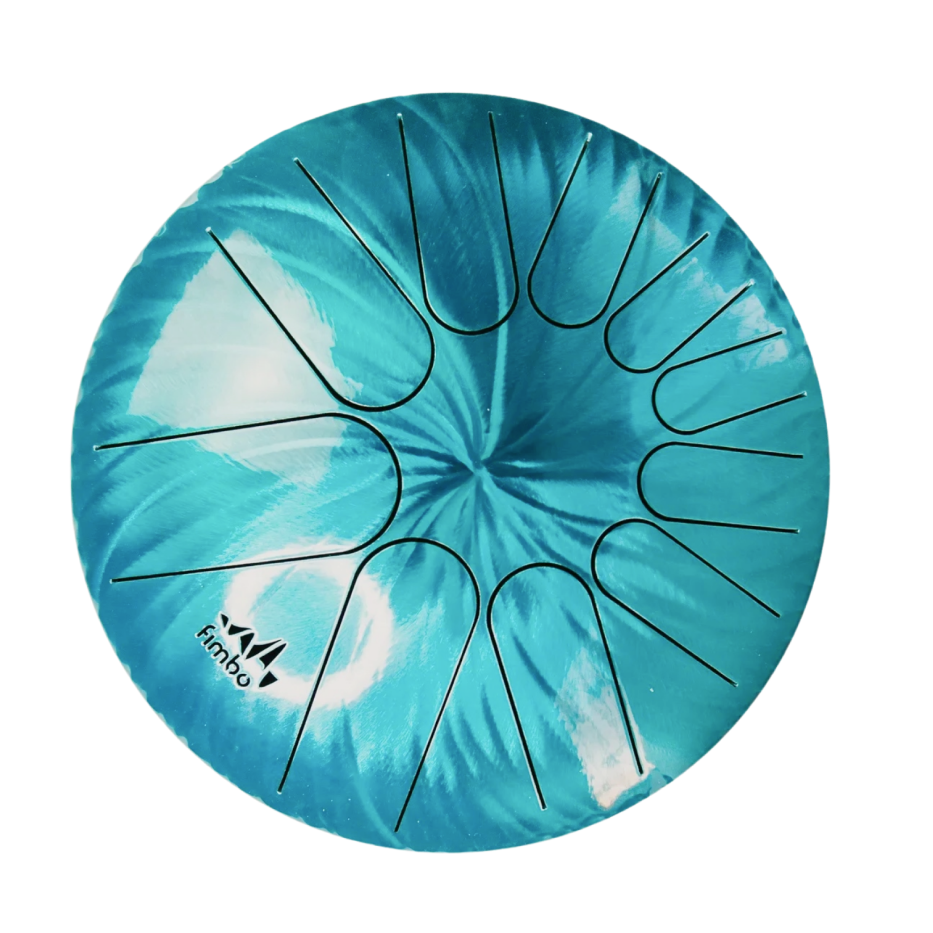 Фимбо Океан. Тональный язычковый барабан, похожи на глюкофон и ханг