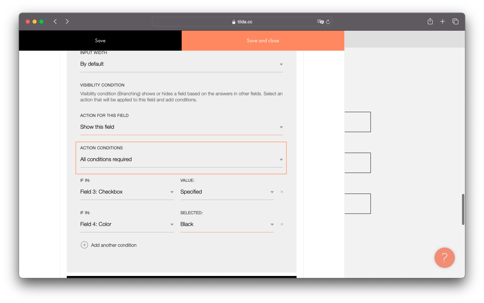 How To Add Branching Logic To Tilda Online Forms │ Tilda Help Center