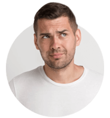 Мужчина без бороды