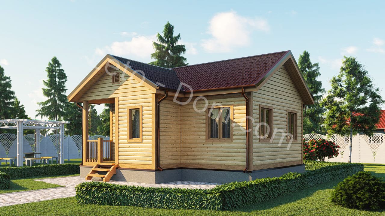 дом из бруса