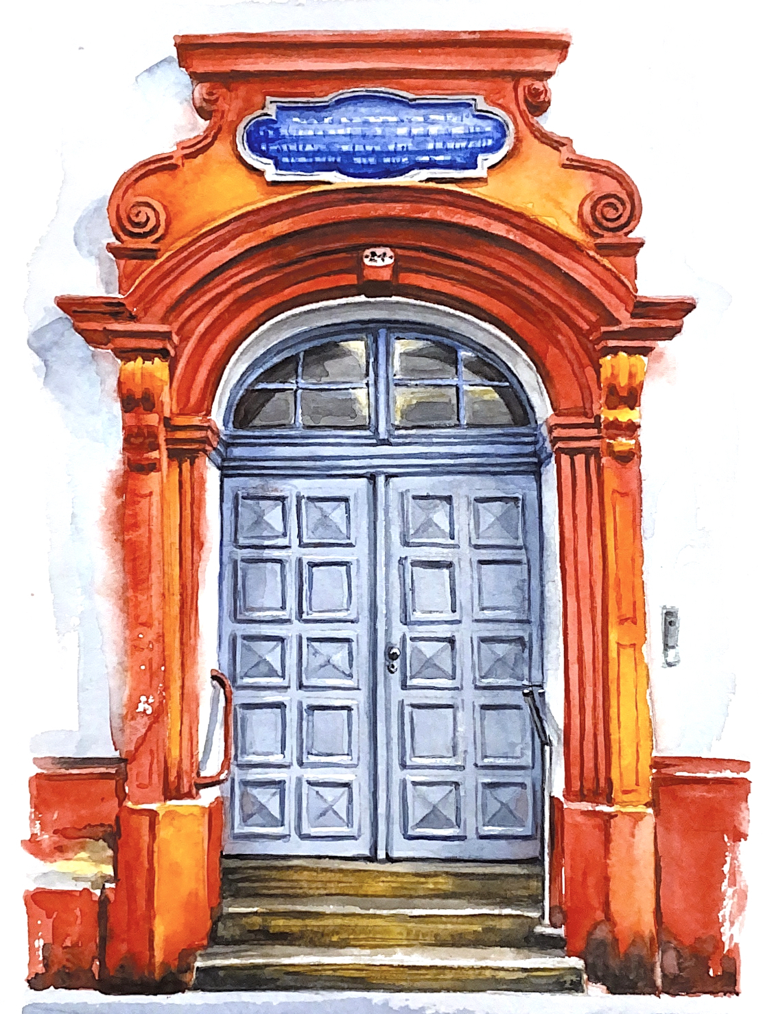 архитектура зарисовки в Одессе