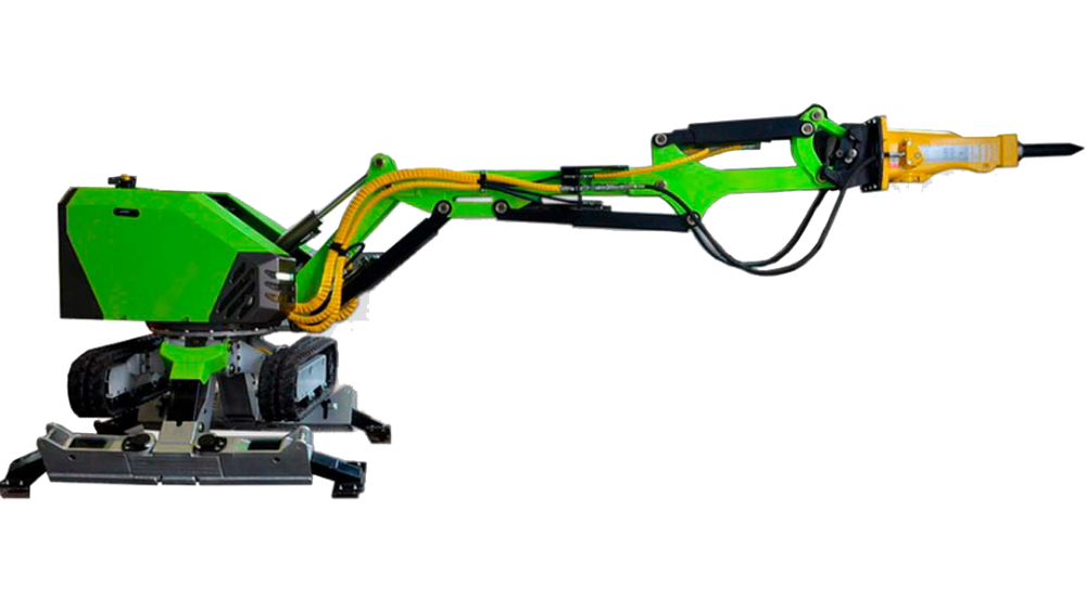 Робот для демонтажа бетона