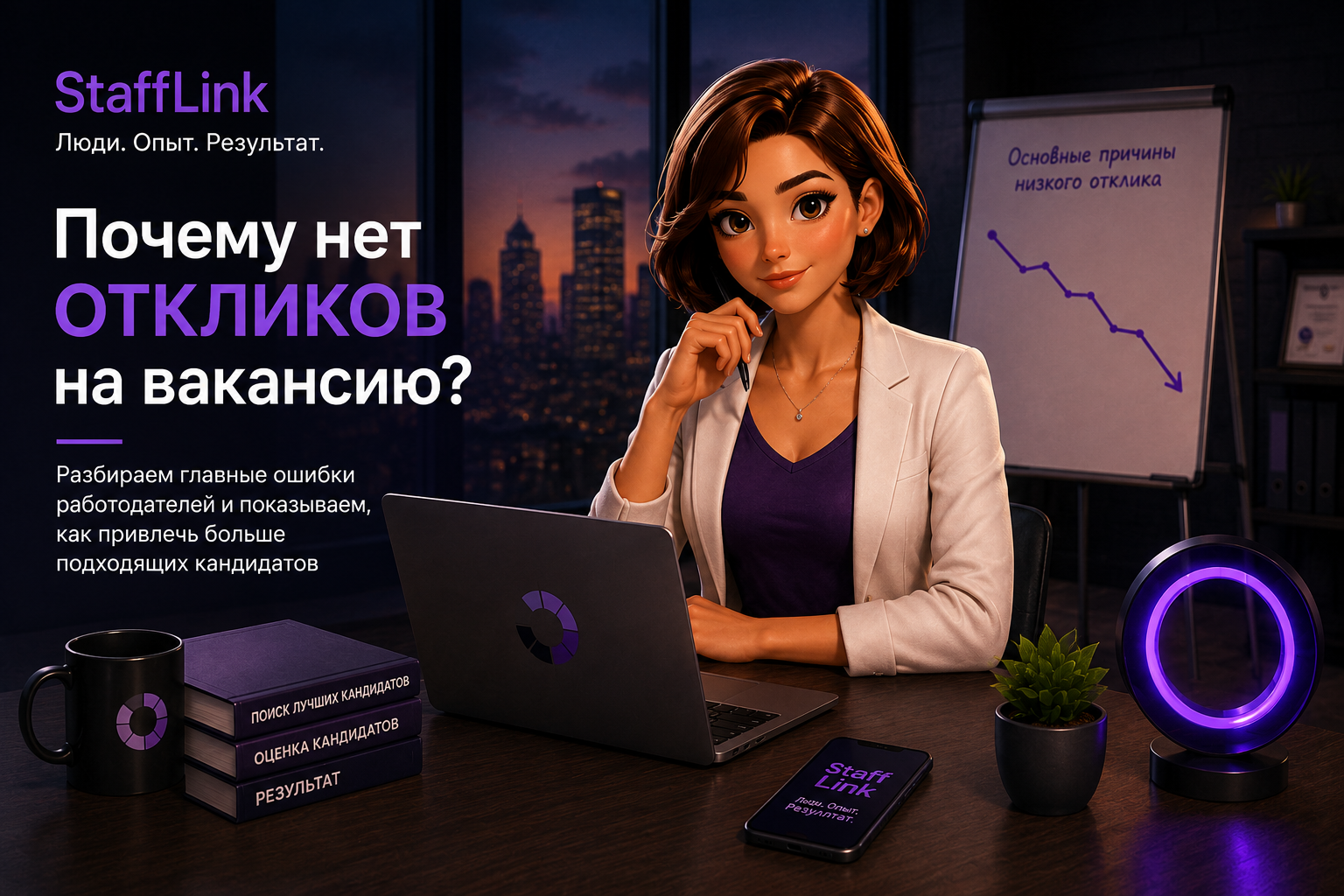 Почему нет откликов на вакансию — основные причины отсутствия кандидатов и ошибки работодателей при поиске сотрудников