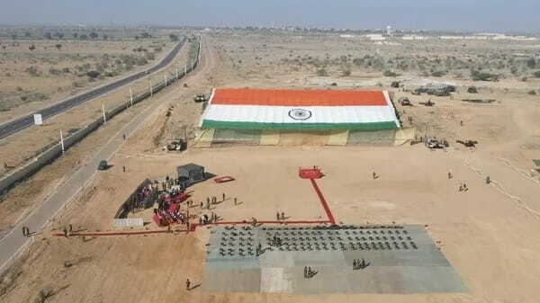 Фото самого большого флага Индии