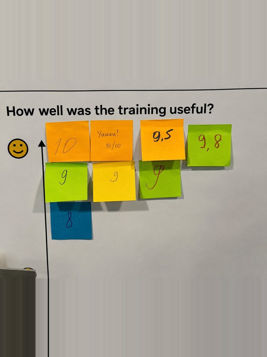 Participant feedback on a Co-Actors facilitation training: usefulness ratings
