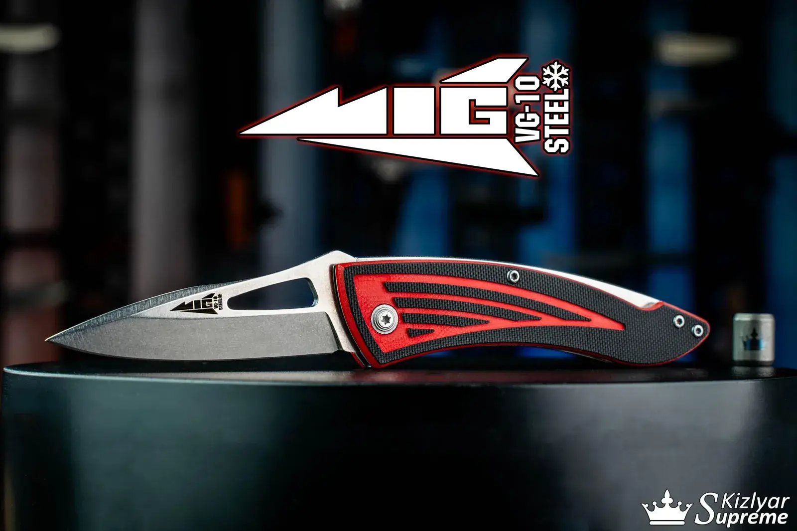 Kizlyar Supreme MiG folding knife designed by Shoji Takahashi