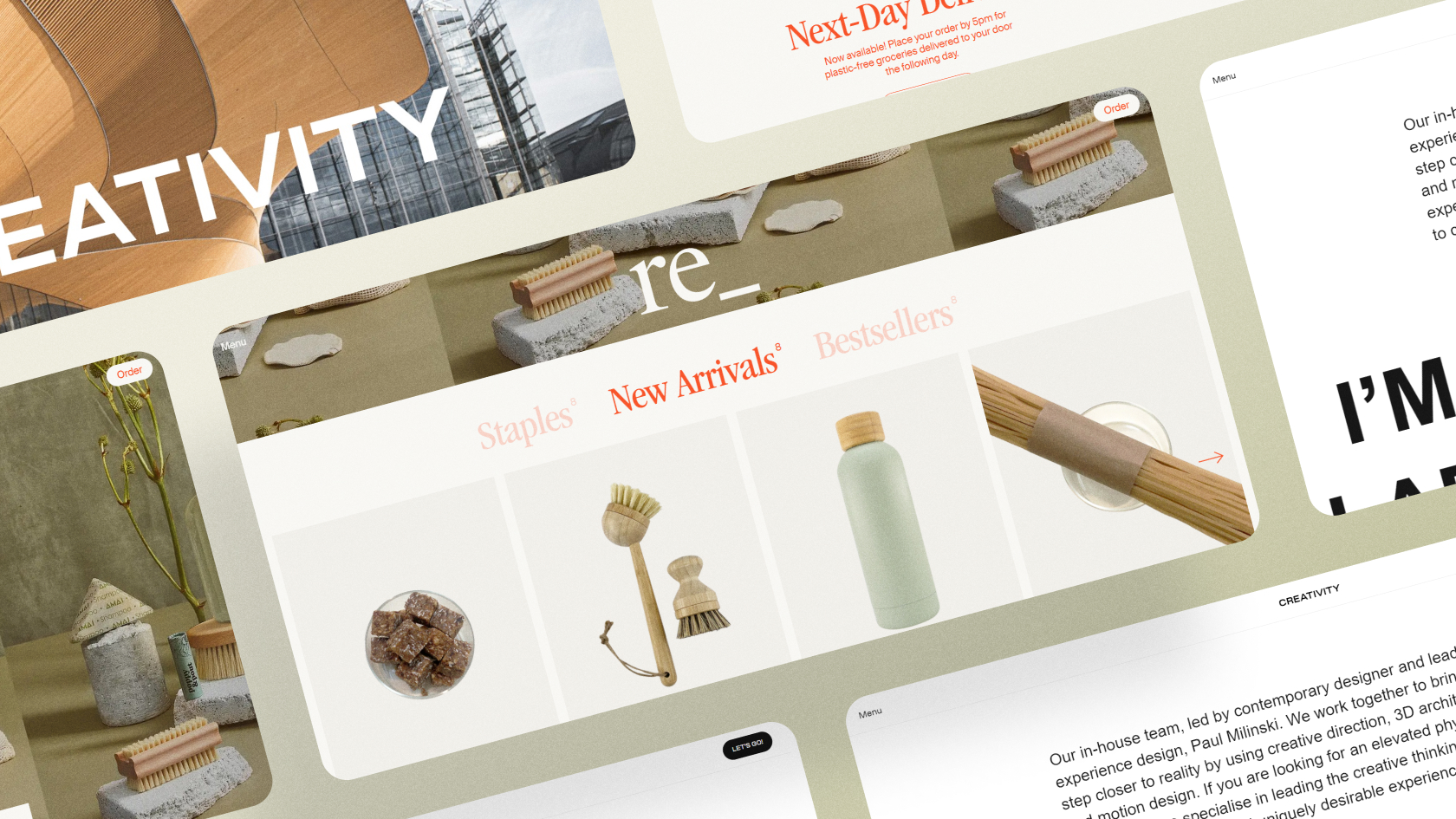 Анимация и фиксация шапки