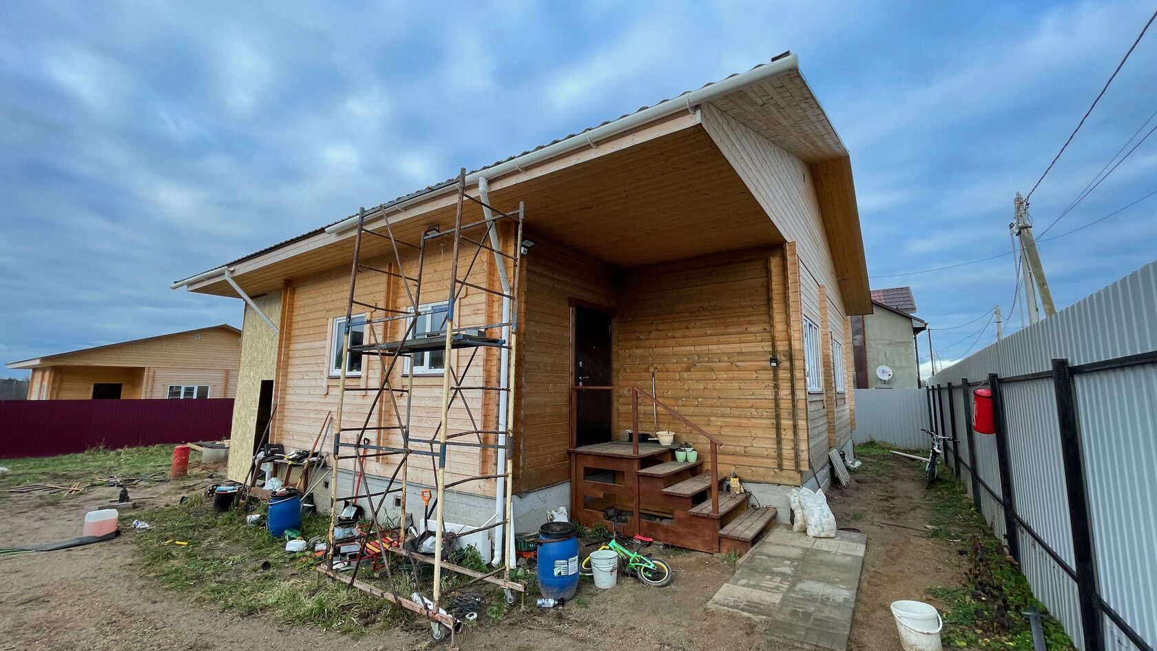 Деревянный дом в Дмитровском районе